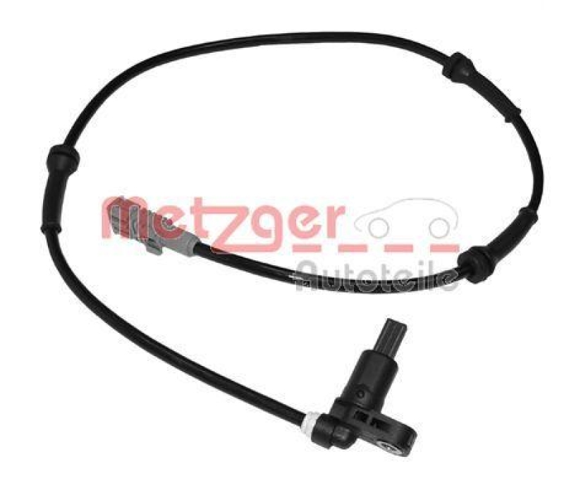 METZGER 0900060 Sensor, Raddrehzahl für PEUGEOT HA links/rechts