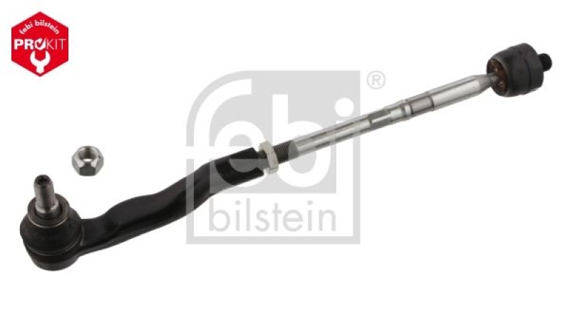 FEBI BILSTEIN 33707 Spurstange mit Endstück und Sicherungsmutter für Mercedes-Benz