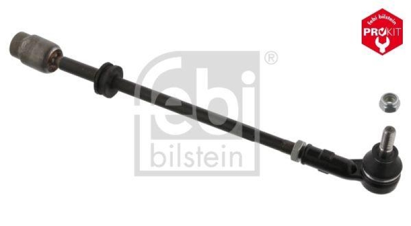 FEBI BILSTEIN 01127 Spurstange mit Endstück und Sicherungsmutter für VW-Audi