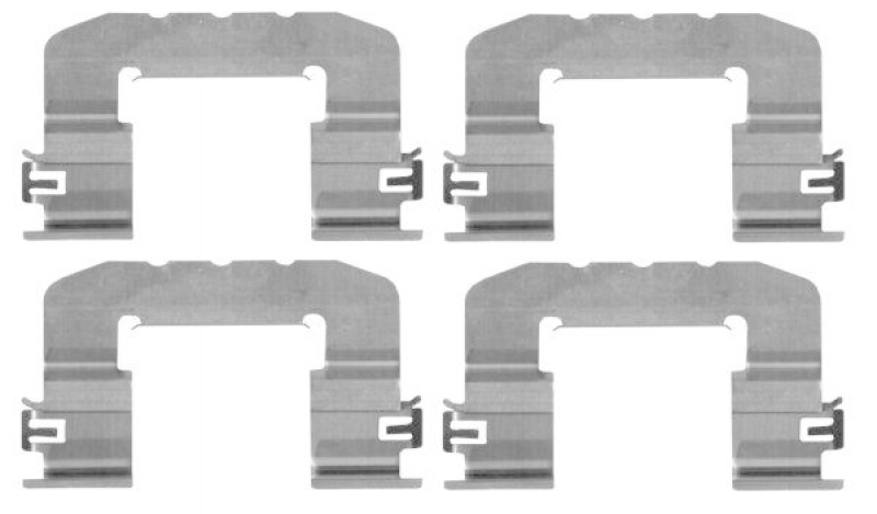 HELLA 8DZ 355 205-701 Zubehörsatz, Bremssattel