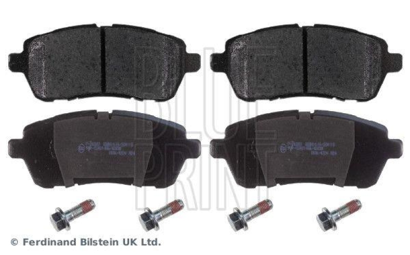 BLUE PRINT ADM54294 Bremsbelagsatz mit Schrauben f&uuml;r Ford Pkw