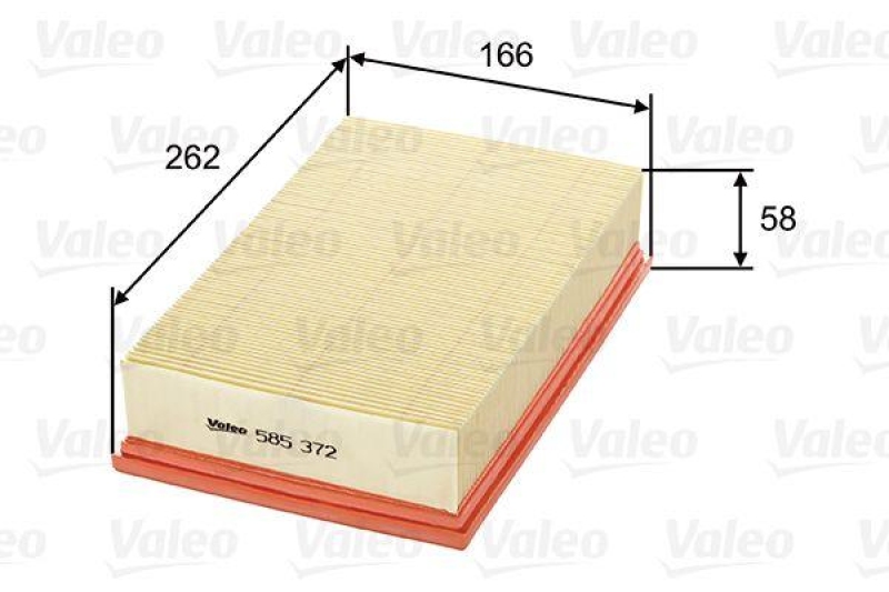 VALEO 585372 Luftfilter