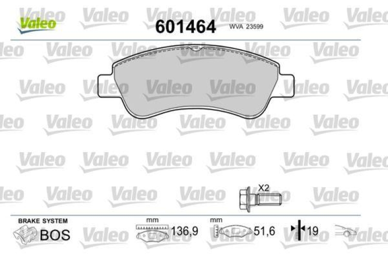 VALEO 601464 SBB-Satz PREMIUM