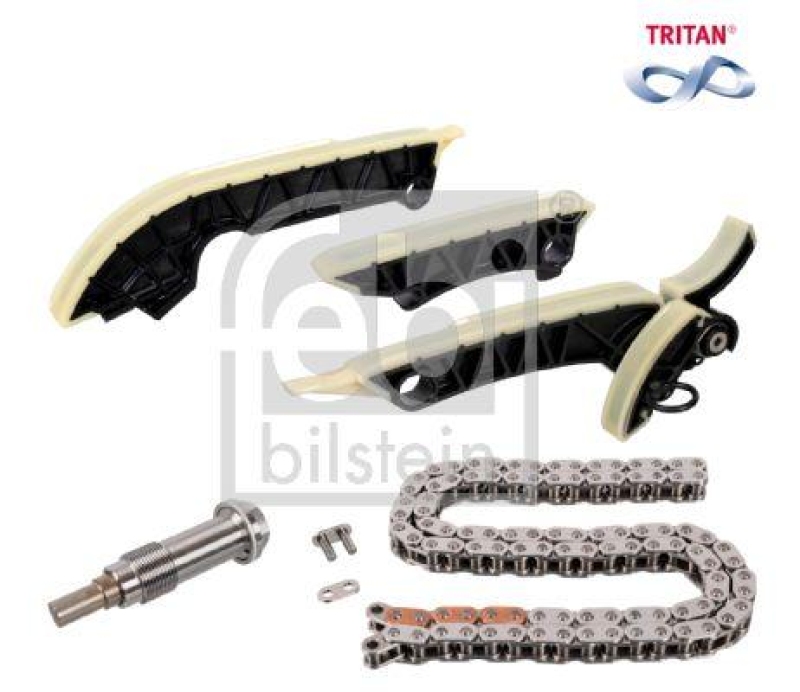 FEBI BILSTEIN 172877 Steuerkettensatz für Nockenwelle, TRITAN®-beschichtet für Mercedes-Benz