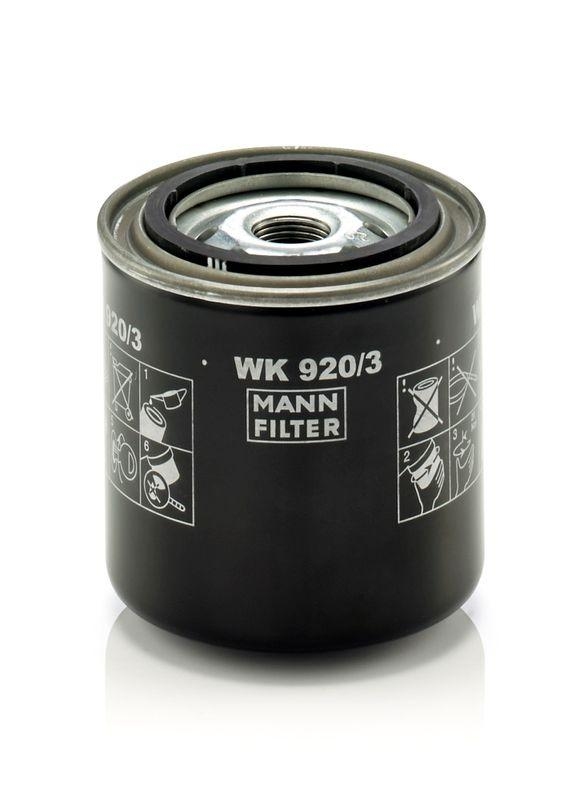 MANN-FILTER WK 920/3 Kraftstoffilter für Mazda