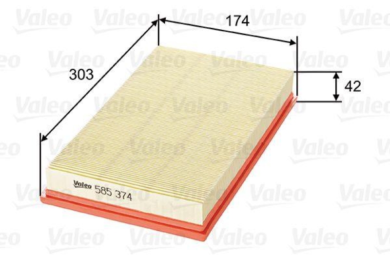 VALEO 585374 Luftfilter