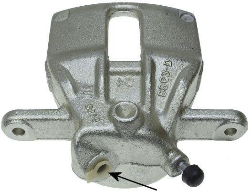 HELLA 8AC 355 389-941 Bremssattel für RENAULT/DACIA