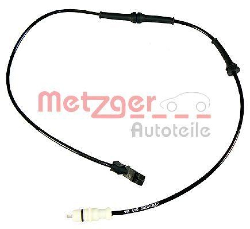 METZGER 0900493 Sensor, Raddrehzahl für RENAULT HA links/rechts