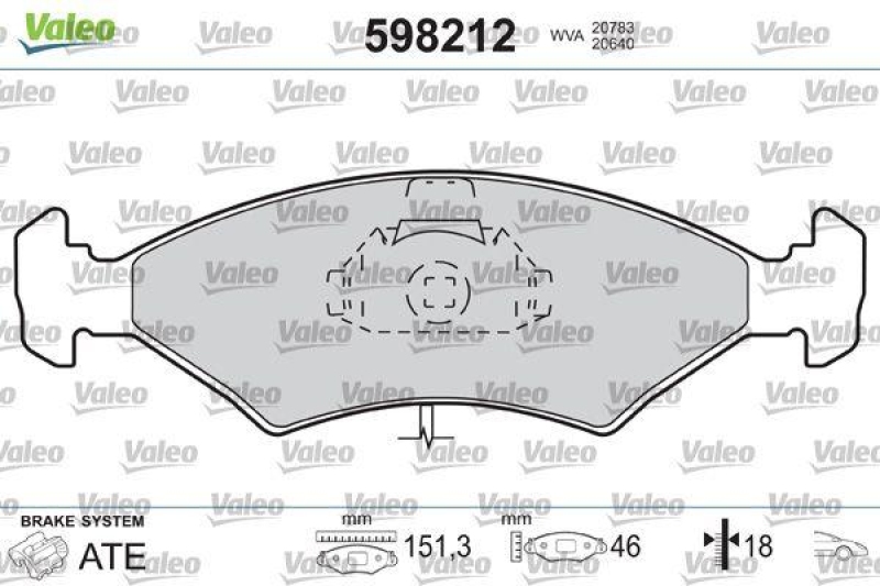 VALEO 598212 SBB-Satz PREMIUM