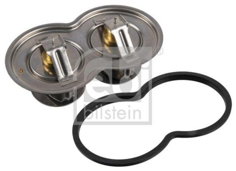 FEBI BILSTEIN 40958 Doppelthermostat mit Dichtung für Scania