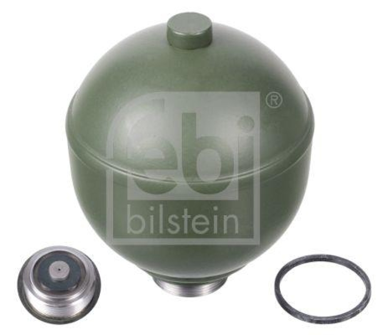 FEBI BILSTEIN 26673 Federkugel für hydropneumatische Federung und Niveauregulierung für CITROEN