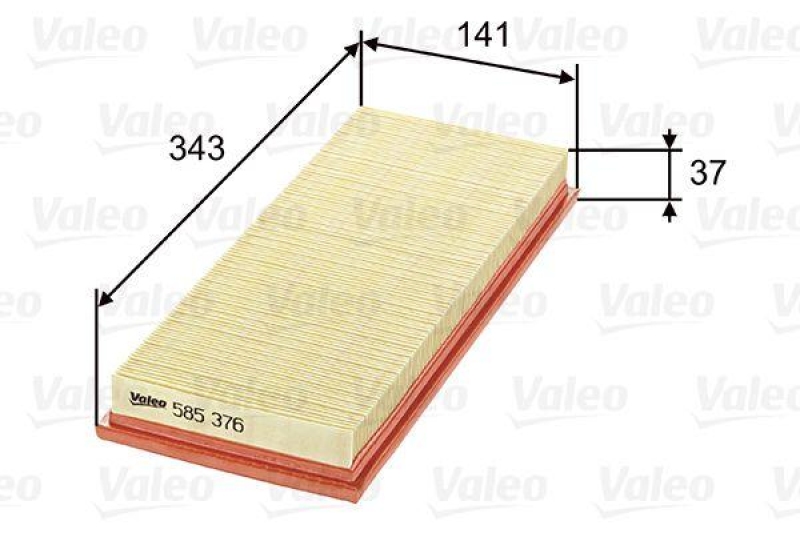 VALEO 585376 Luftfilter