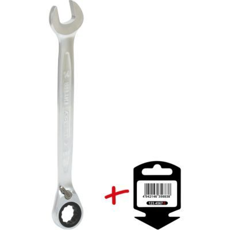 KS TOOLS 503.4614-E GEARplus umschaltbar Doppel-Ratschenringschlüssel 14mm