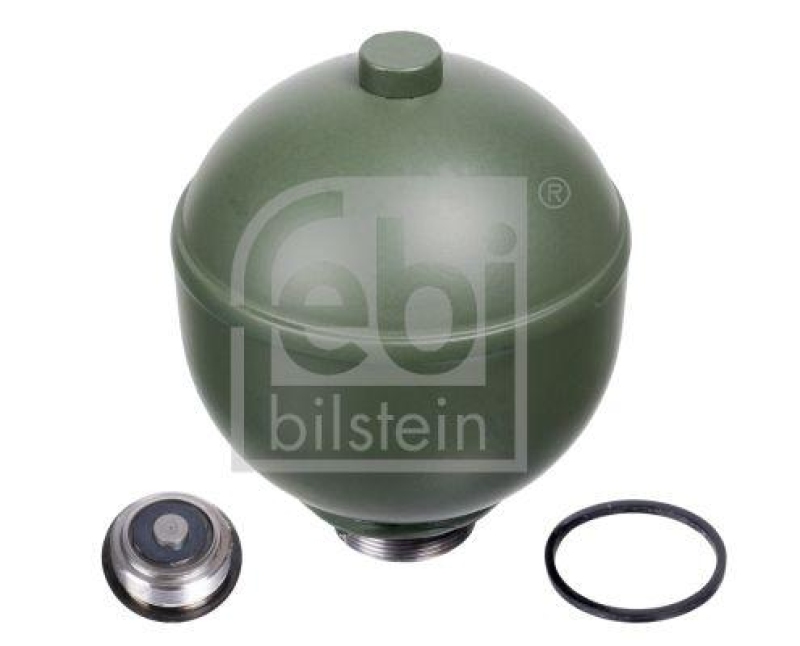 FEBI BILSTEIN 26674 Federkugel für hydropneumatische Federung und Niveauregulierung für CITROEN