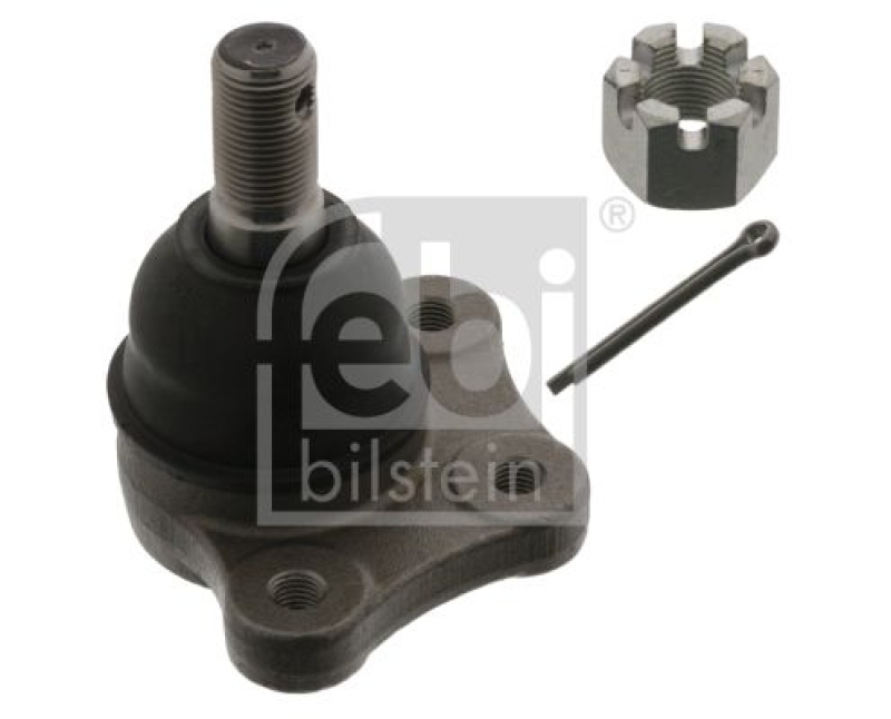 FEBI BILSTEIN 42397 Traggelenk mit Kronenmutter und Splint für MAZDA