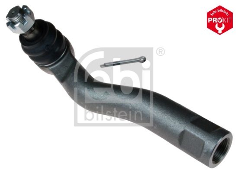 FEBI BILSTEIN 48243 Spurstangenendstück mit Kronenmutter und Splint für TOYOTA