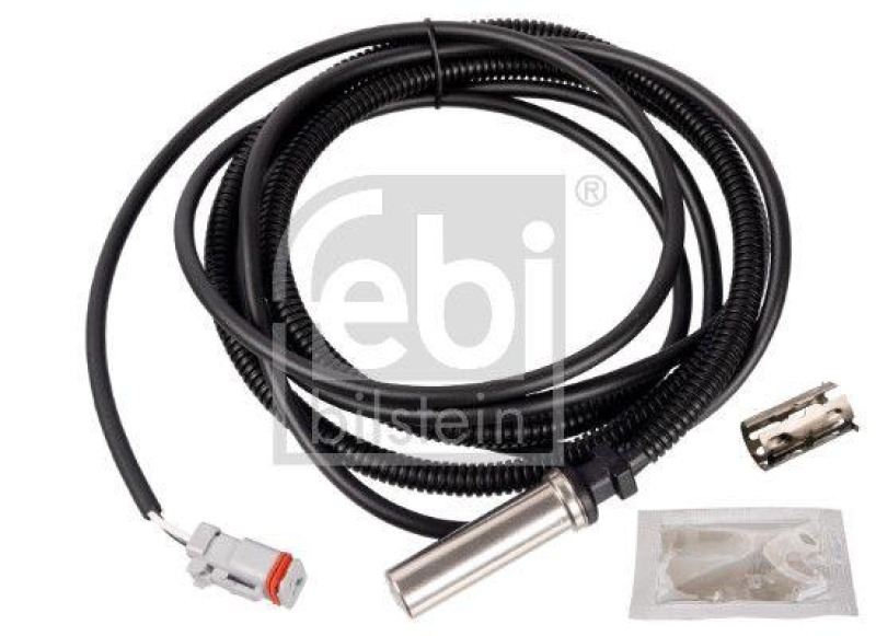 FEBI BILSTEIN 170587 ABS-Sensor mit Hülse und Fett für Scania