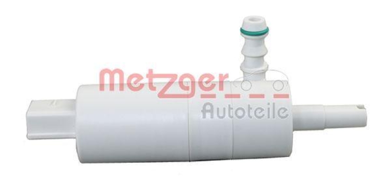 METZGER 2220108 Waschwasserpumpe, Scheinwerferreinigung für MB vorne