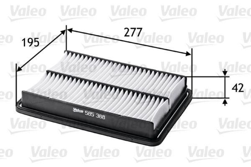 VALEO 585388 Luftfilter