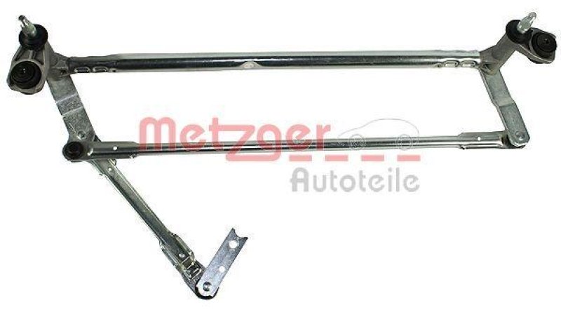 METZGER 2190180 Wischergestänge Ohne Motor für SKODA vorne