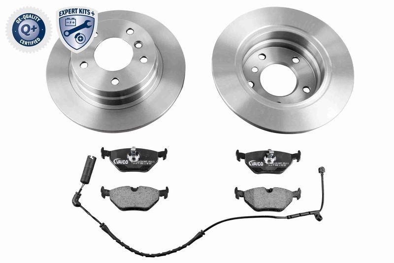 VAICO V20-90002 Bremsensatz, Scheibenbremse Hinterachse für BMW