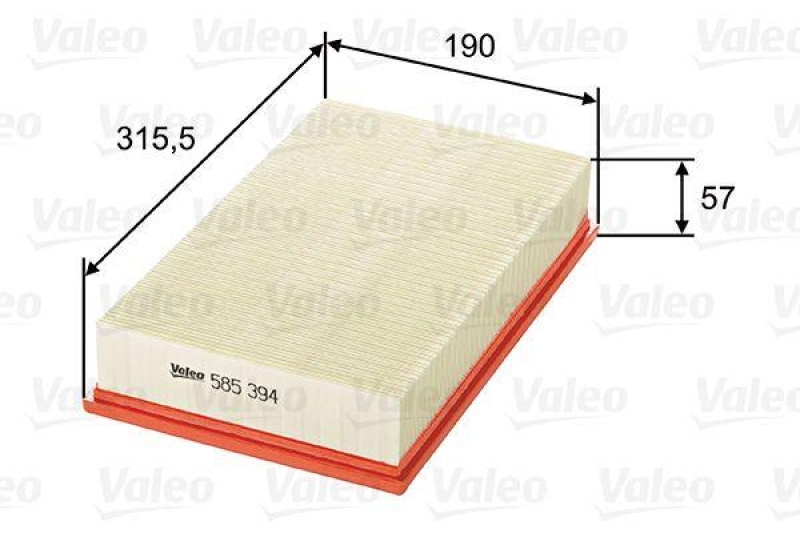 VALEO 585394 Luftfilter