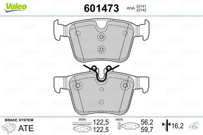 VALEO 601473 SBB-Satz PREMIUM