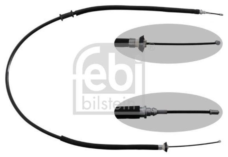 FEBI BILSTEIN 49619 Handbremsseil für Fiat