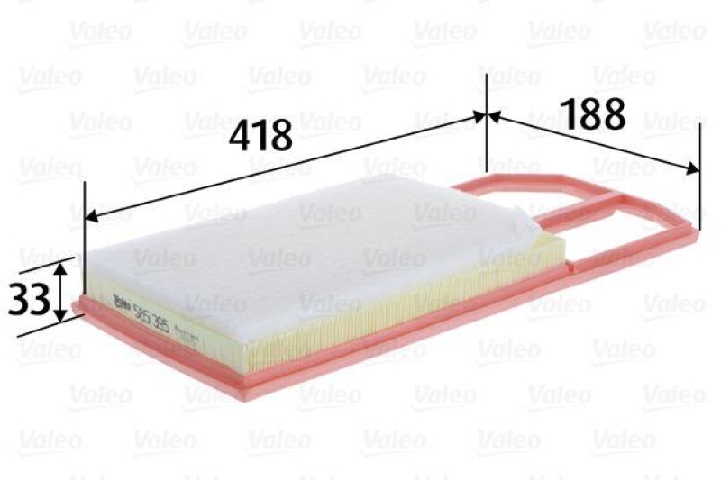 VALEO 585395 Luftfilter