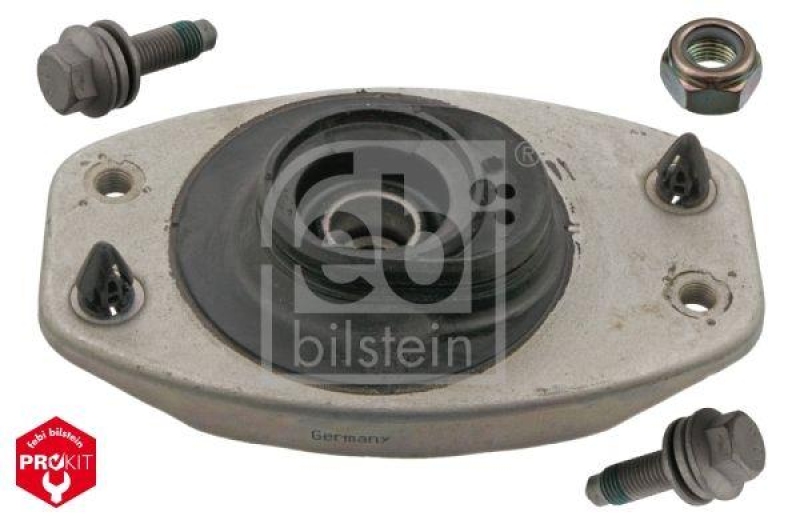 FEBI BILSTEIN 38065 Federbeinstützlagersatz mit Kugellager und Anbaumaterial für Fiat