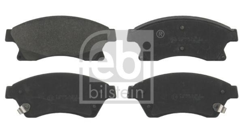 FEBI BILSTEIN 16789 Bremsbelagsatz für Vauxhall