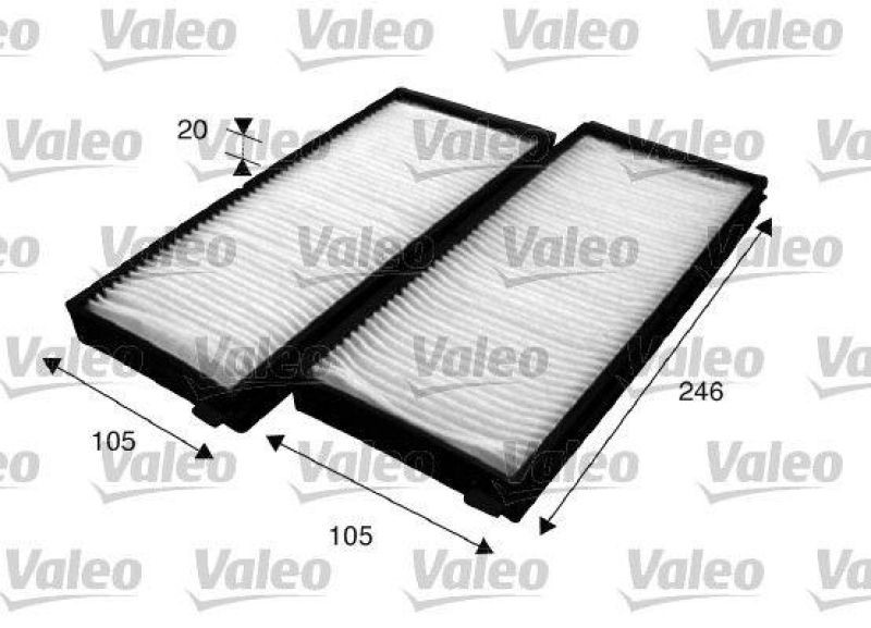 VALEO 715618 Innenraumluftfilter