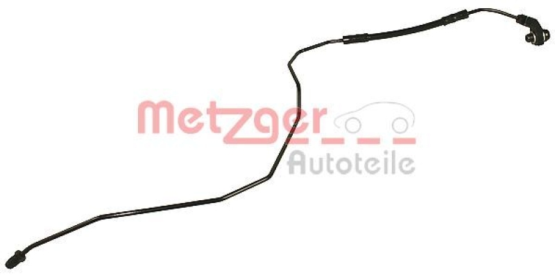 METZGER 4119366 Bremsschlauch M. Leitung U. Hohlschraube für AUDI/SEAT/SKODA/VW HA links