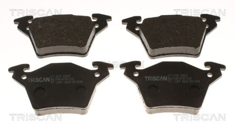 TRISCAN 8110 23023 Bremsbelag Hinten für Mercedes Vito