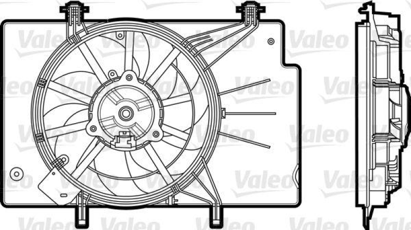 VALEO 696344 Lufter FORD FORD Fiesta