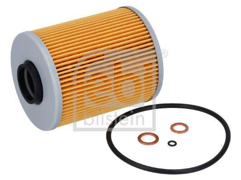 FEBI BILSTEIN 26687 Ölfilter mit Dichtringen für BMW