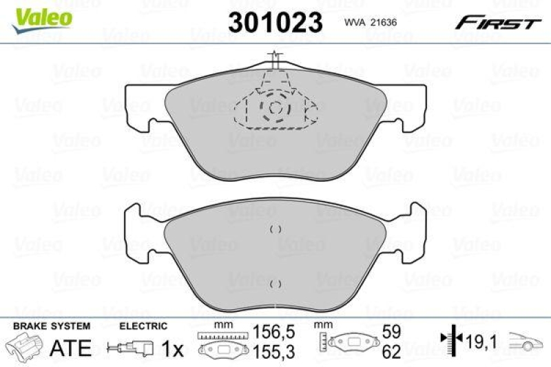 VALEO 301023 SBB-Satz FIRST