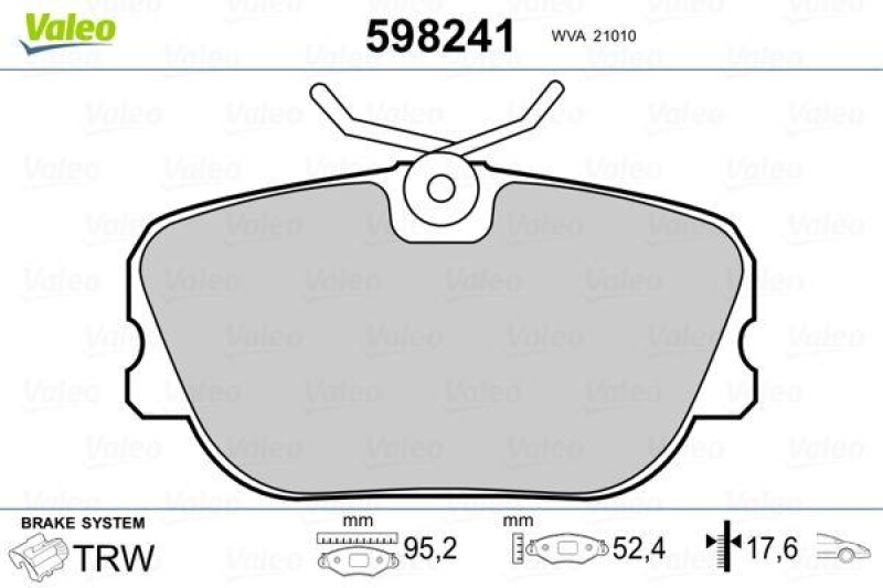 VALEO 598241 SBB-Satz PREMIUM