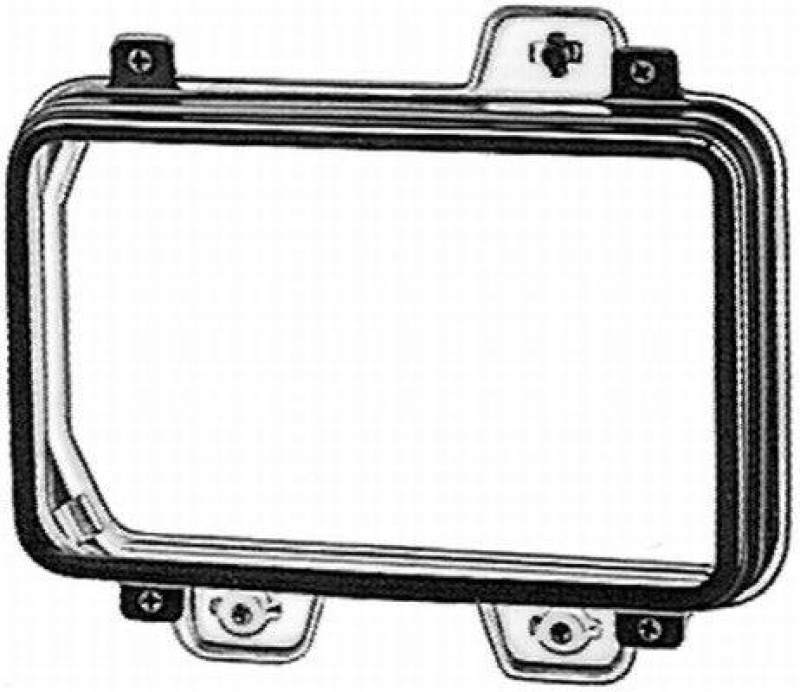 HELLA 1VB 005 444-037 Aufnahme Heckscheinwerfer