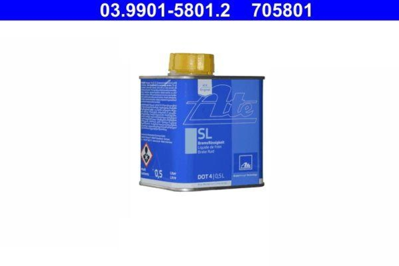 ATE 03.9901-5801.2 SL DOT 4 0,5 Liter Var A