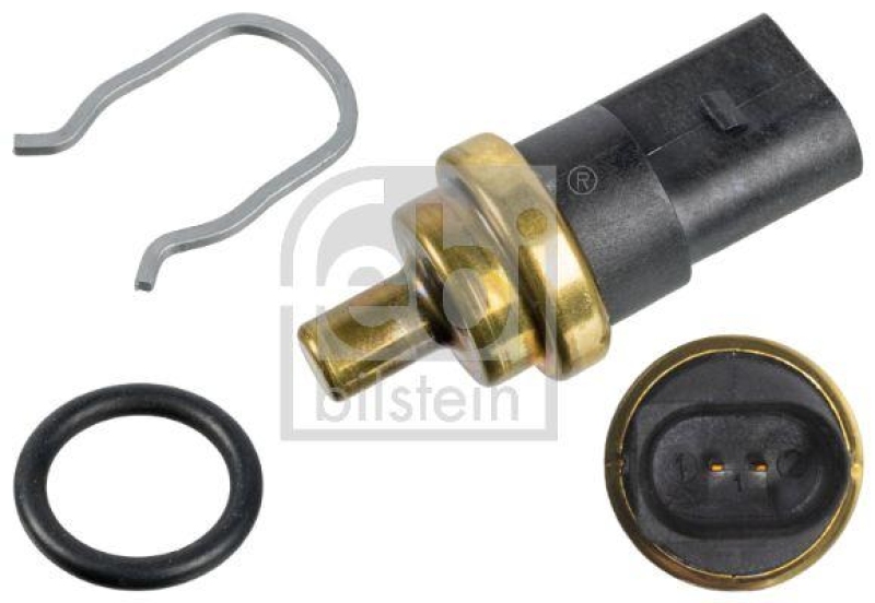 FEBI BILSTEIN 175216 Temperatursensor für Motoröl, Kraftstoff und Kühlmittel für VW-Audi