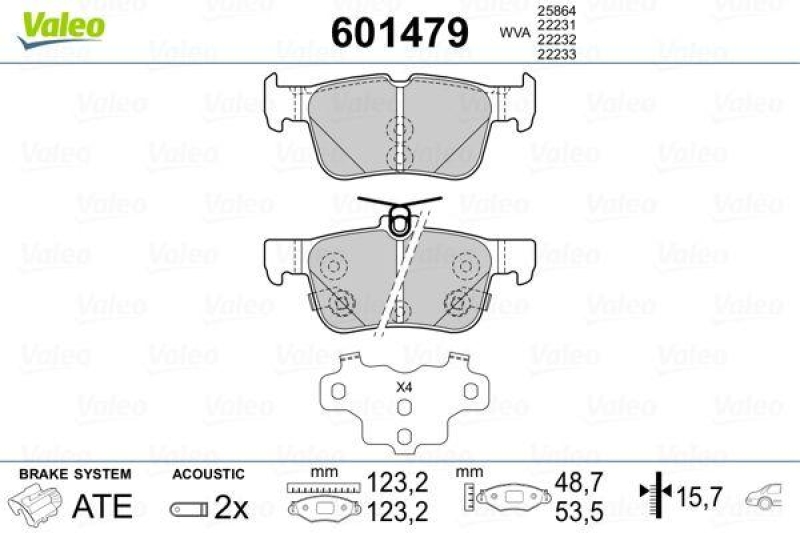 VALEO 601479 SBB-Satz PREMIUM