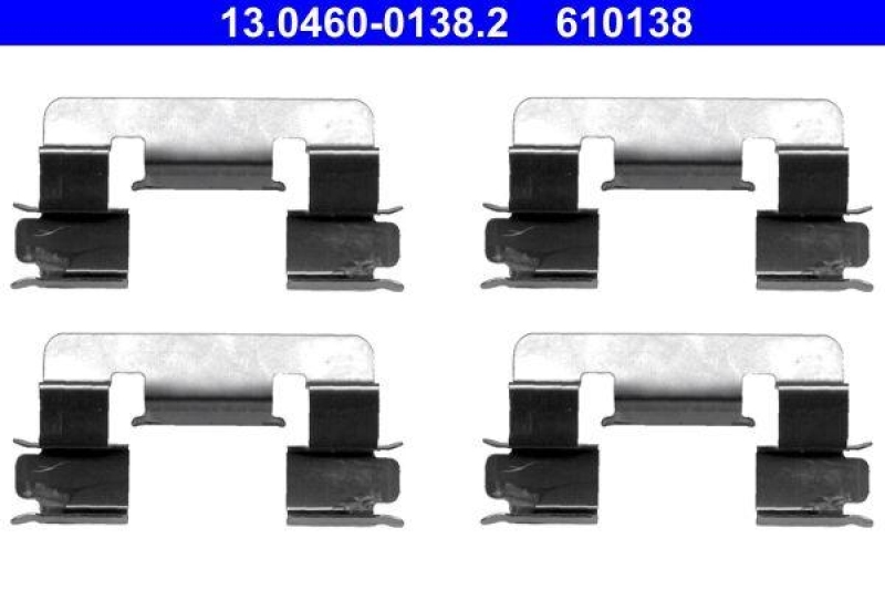 ATE 13.0460-0138.2 Belagsatz Zubehör