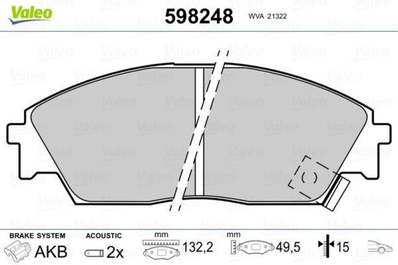 VALEO 598248 SBB-Satz PREMIUM