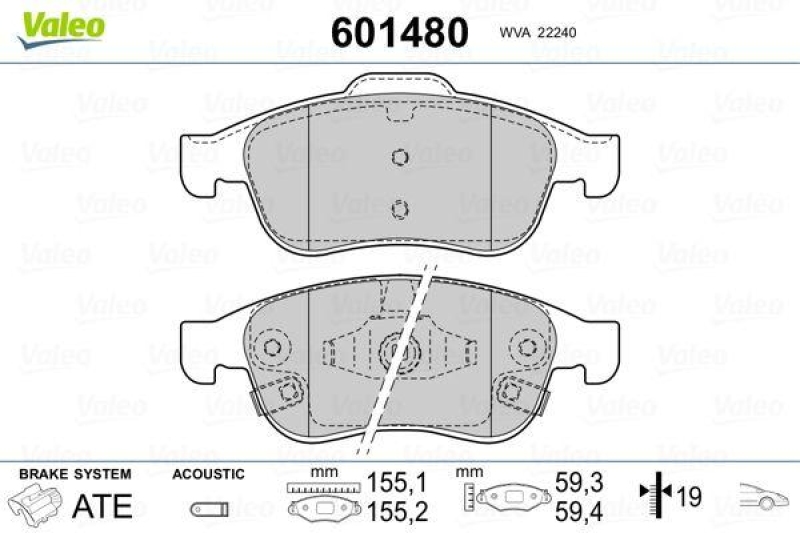 VALEO 601480 SBB-Satz PREMIUM