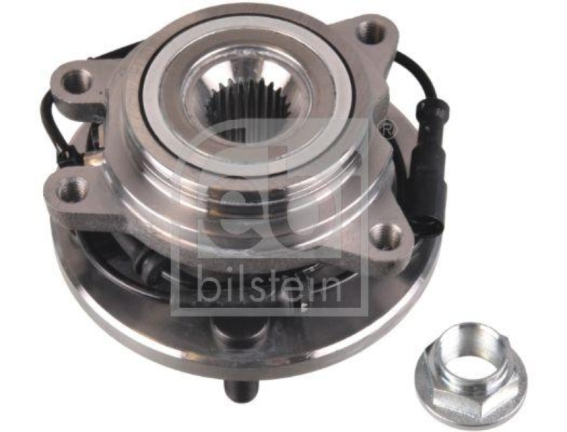 FEBI BILSTEIN 175220 Radlagersatz mit Radnabe und ABS-Sensor f&uuml;r Land Rover