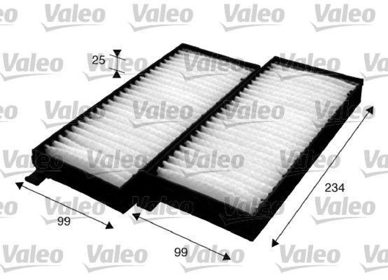 VALEO 715624 Innenraumluftfilter