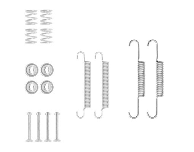 HELLA 8DZ 355 205-991 Zubehörsatz, Bremsbacken für HYUNDAI/KIA