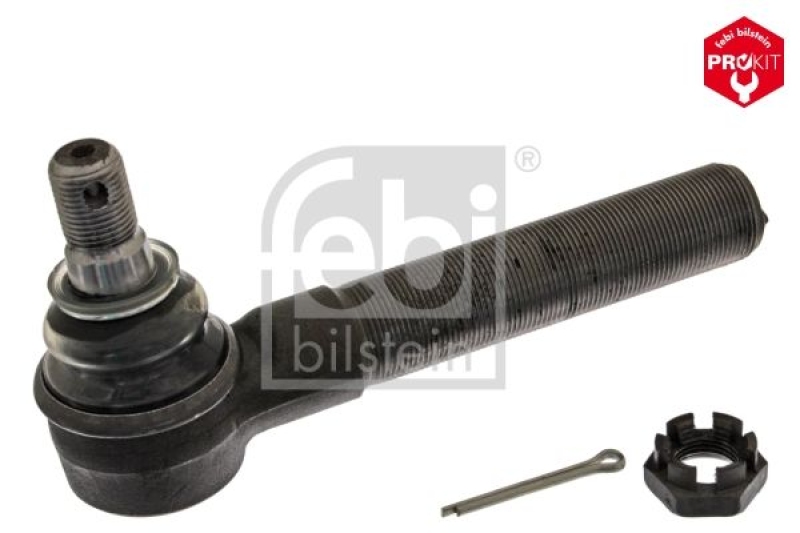 FEBI BILSTEIN 15754 Spurstangenendstück mit Kronenmutter und Splint für DAF