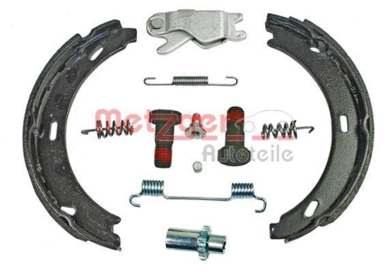 METZGER 0152011 Bremsbackensatz, Feststellbremse für MB HA